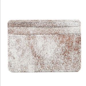 NWOT Aimee Kestenberg Leather Credit Card Wallet